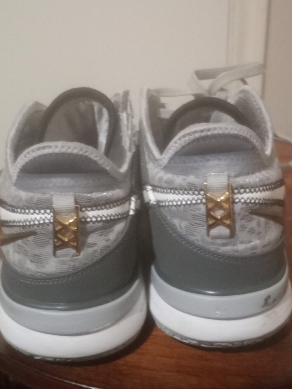 Men's Size 8.5 - Nike Zoom LeBron James NXXT Gen Wolf Grey - Picture 10 of 14